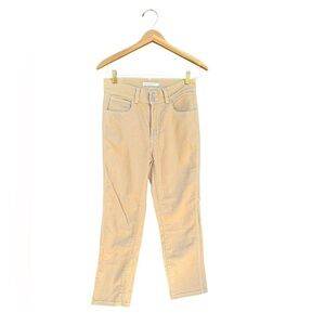 Levi’s Women’s High Rise Straight Crop Khaki Jeans 724 Size 27